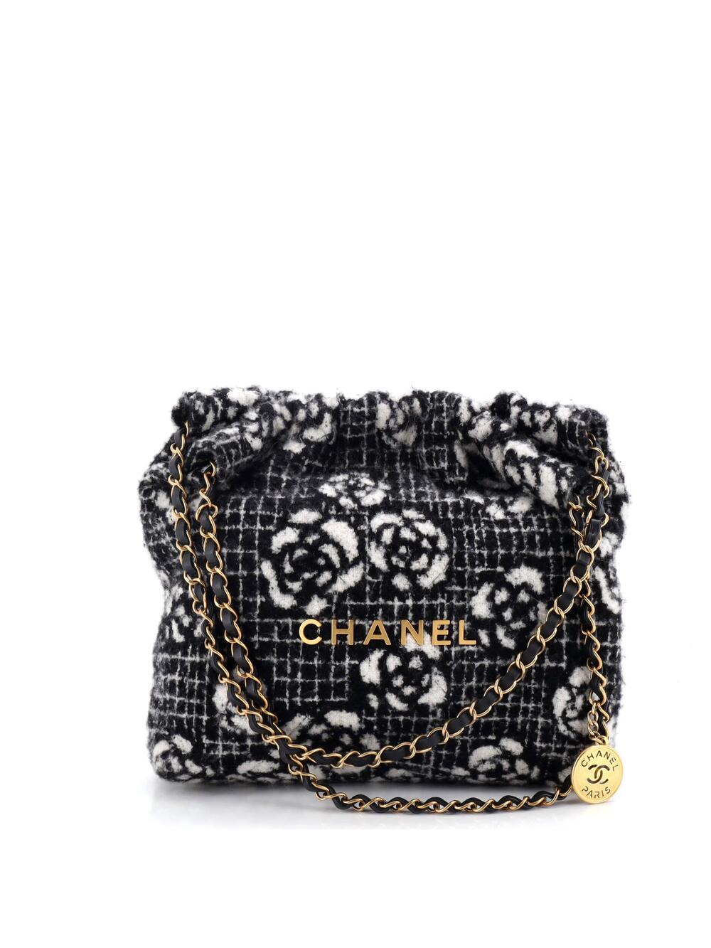 Chanel 22 Chain Hobo Quilted Camellia #237513C44B